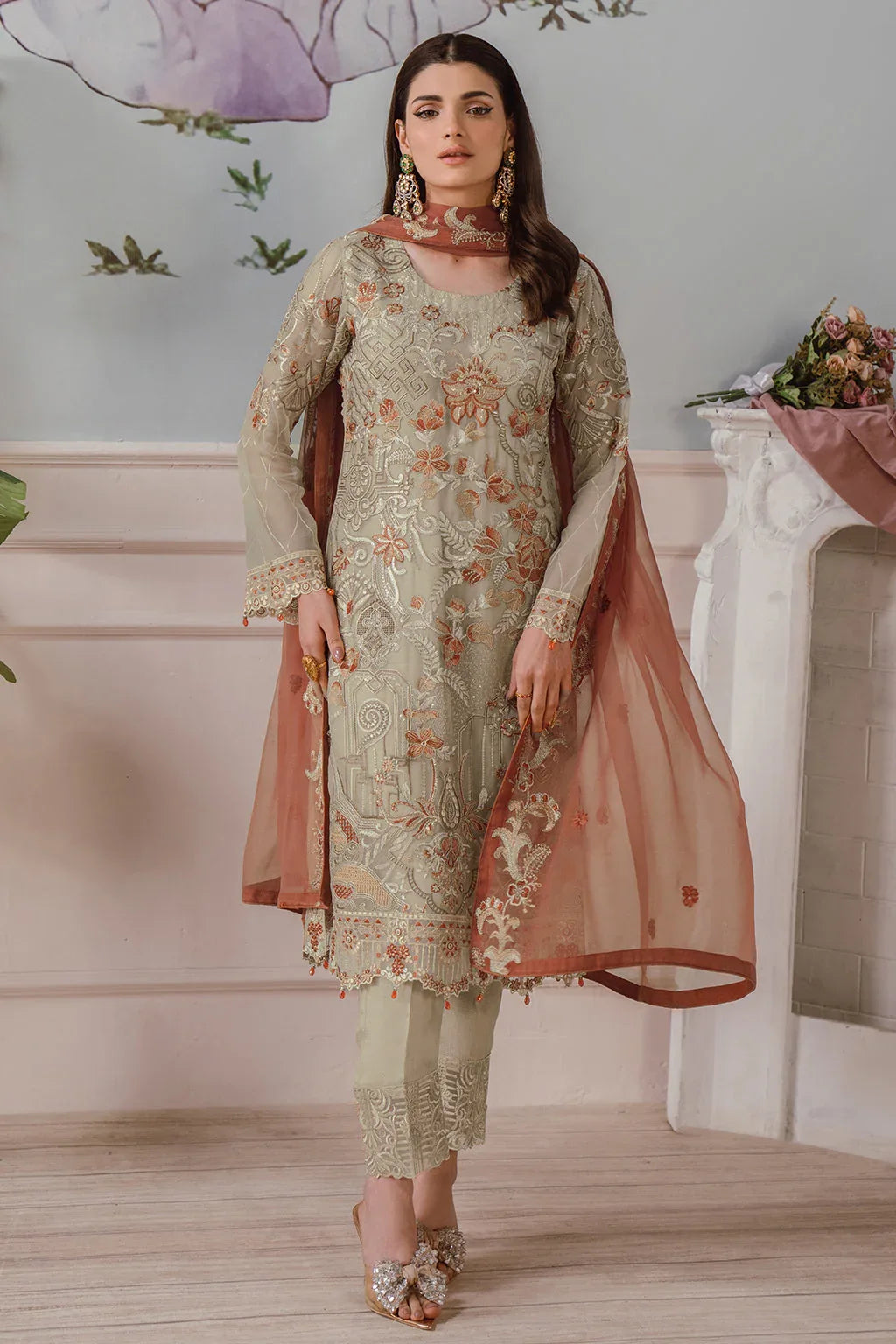 Ramsha | Ramsha Collection | F-2505 - Aqsa Fabrics