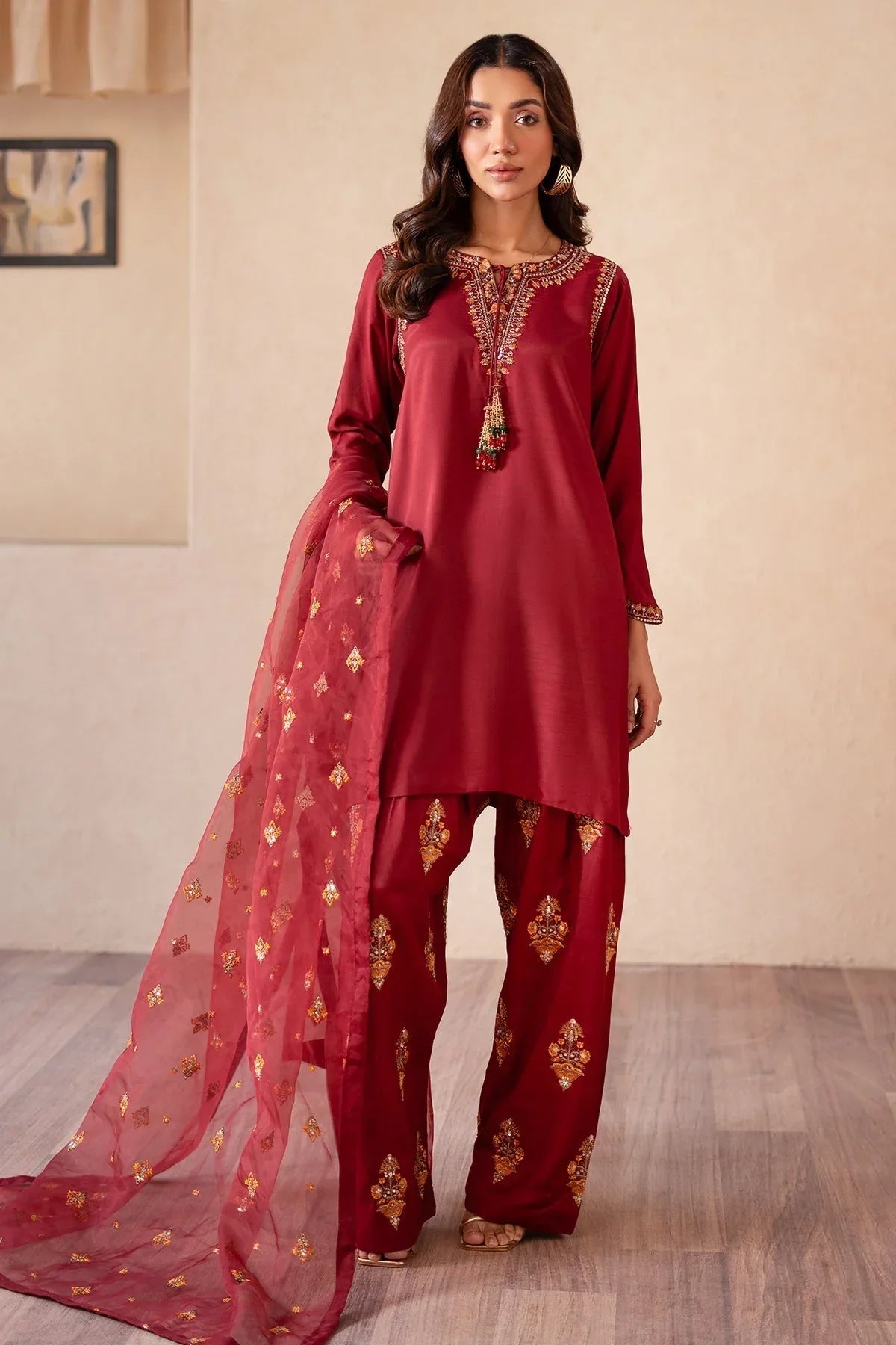 Charizma | Festive Pret | CMA-4-077 - Aqsa Fabrics