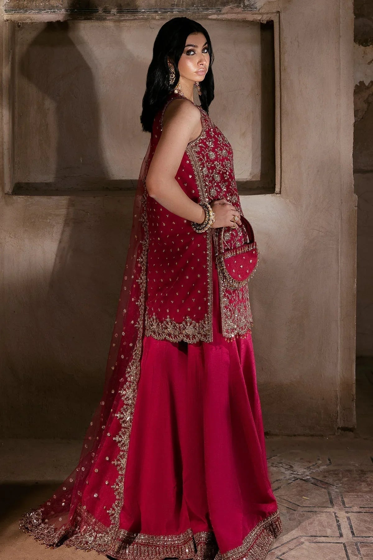 Mina Kashif | Virsa Wedding Formals | Raha - Aqsa Fabrics