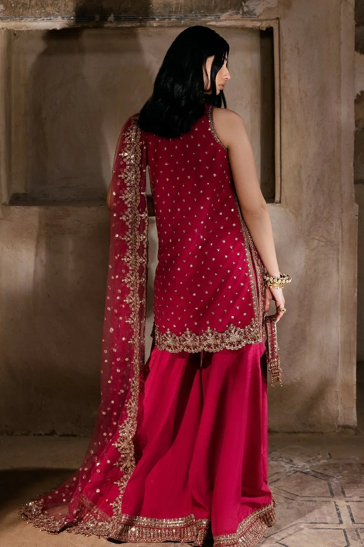 Mina Kashif | Virsa Wedding Formals | Raha - Aqsa Fabrics