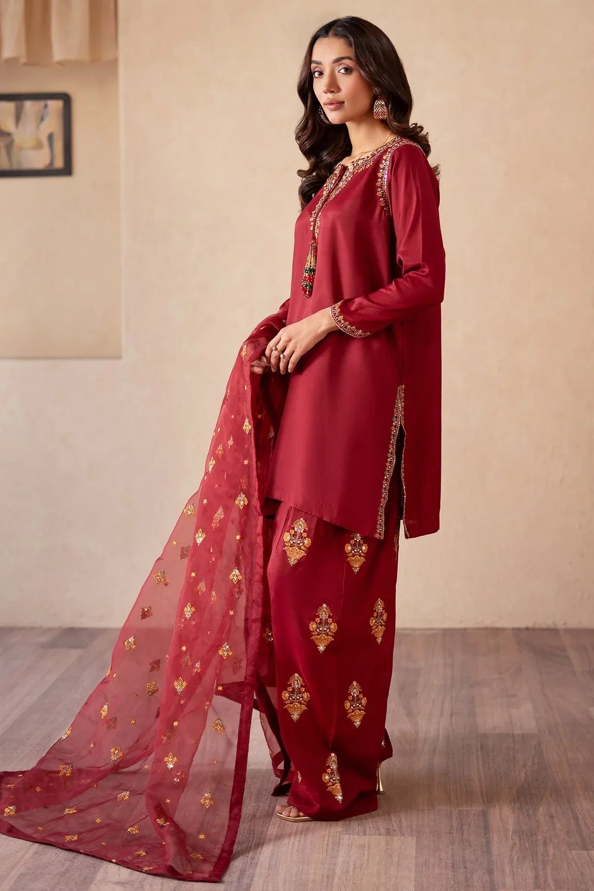 Charizma | Festive Pret | CMA-4-077 - Aqsa Fabrics