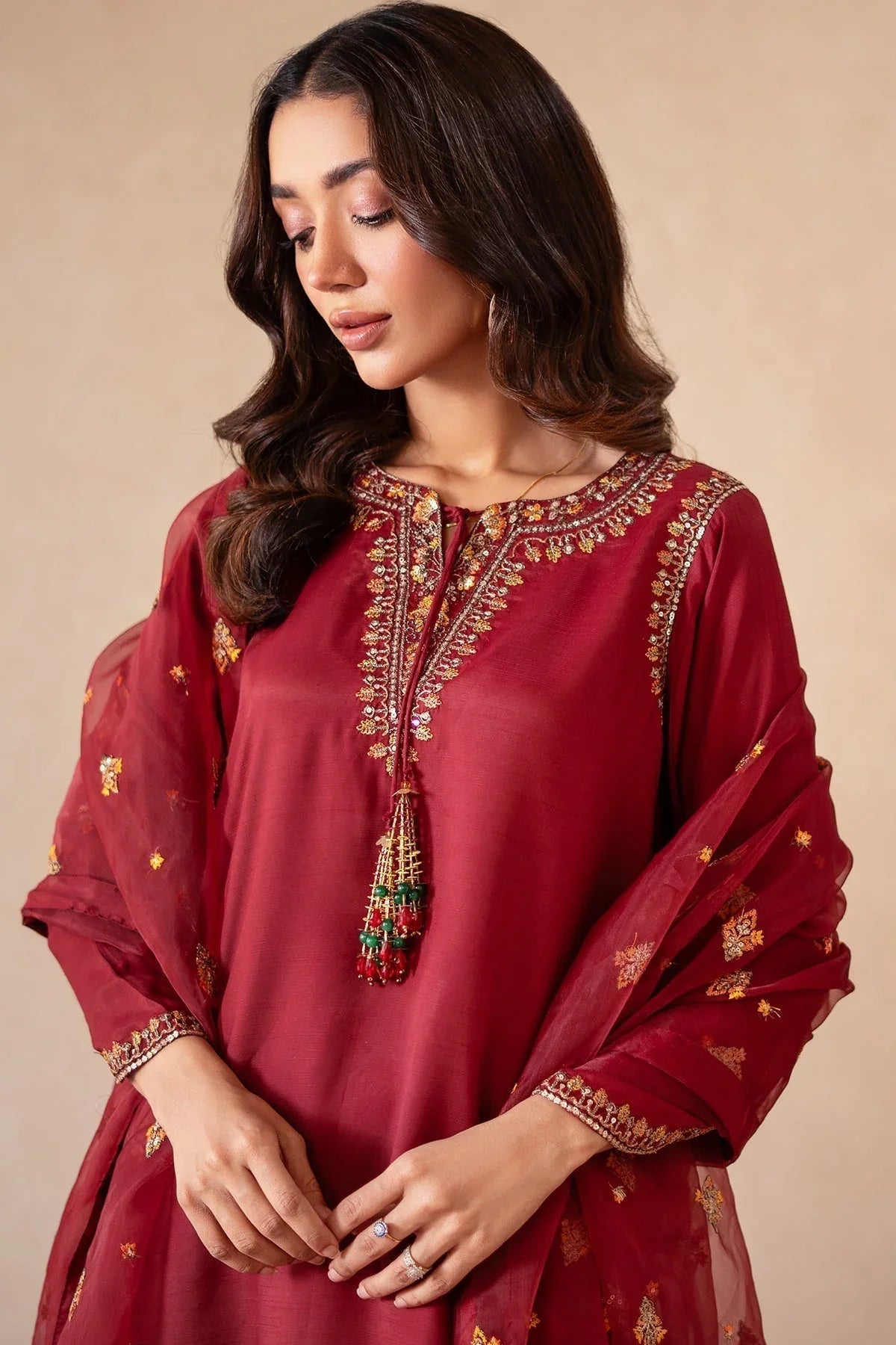 Charizma | Festive Pret | CMA-4-077 - Aqsa Fabrics