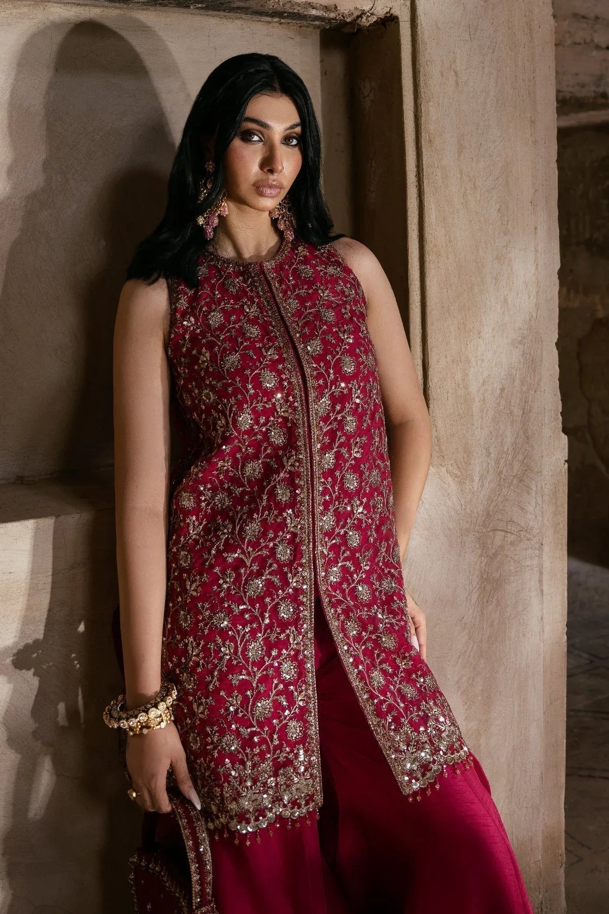 Mina Kashif | Virsa Wedding Formals | Raha - Aqsa Fabrics