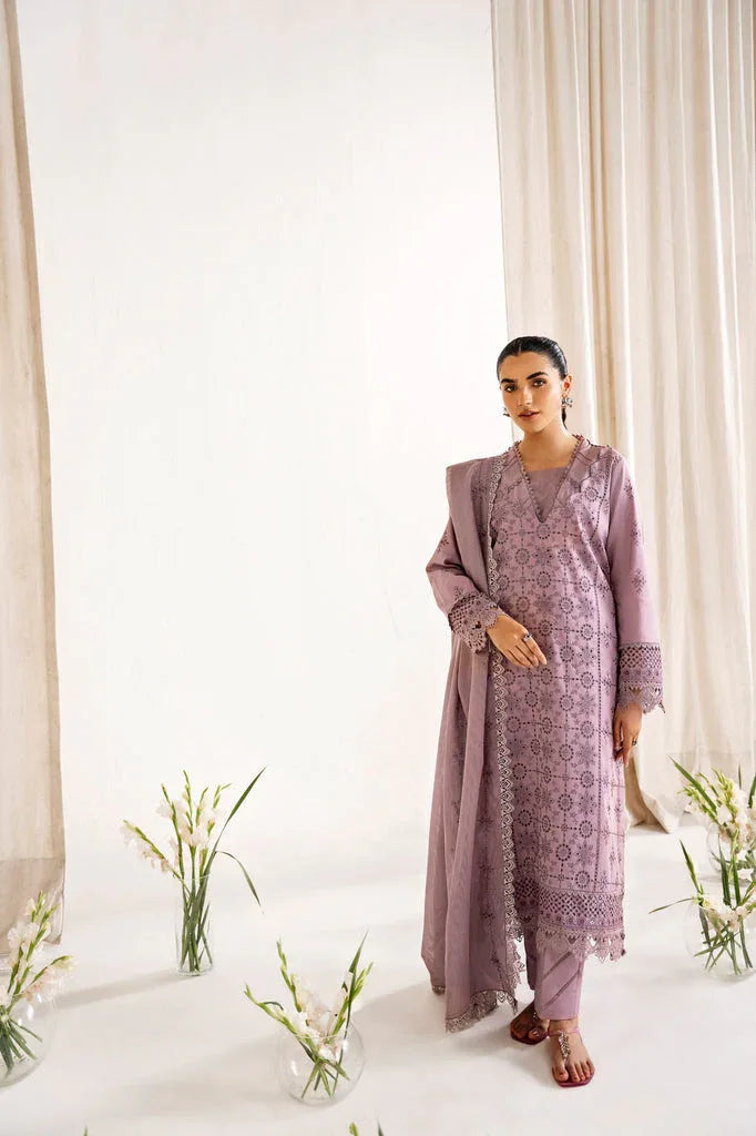 Florent | Festive Lawn 24 | FLF - 3A - Aqsa Fabrics