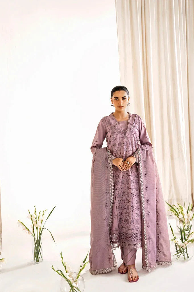 Florent | Festive Lawn 24 | FLF - 3A - Aqsa Fabrics