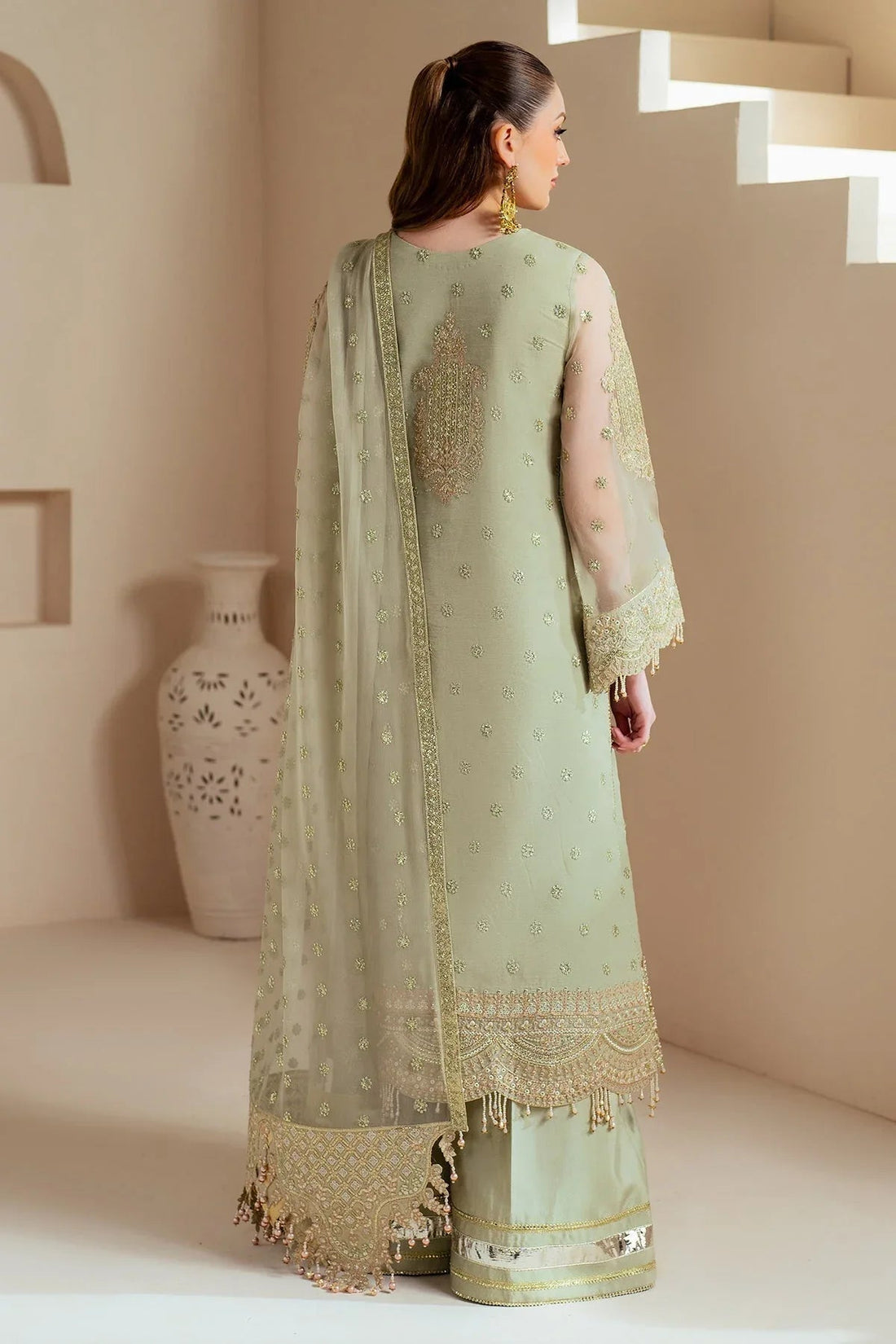 Alizeh | Aymal Chiffon | AF-BHM-4042-Alish - Aqsa Fabrics