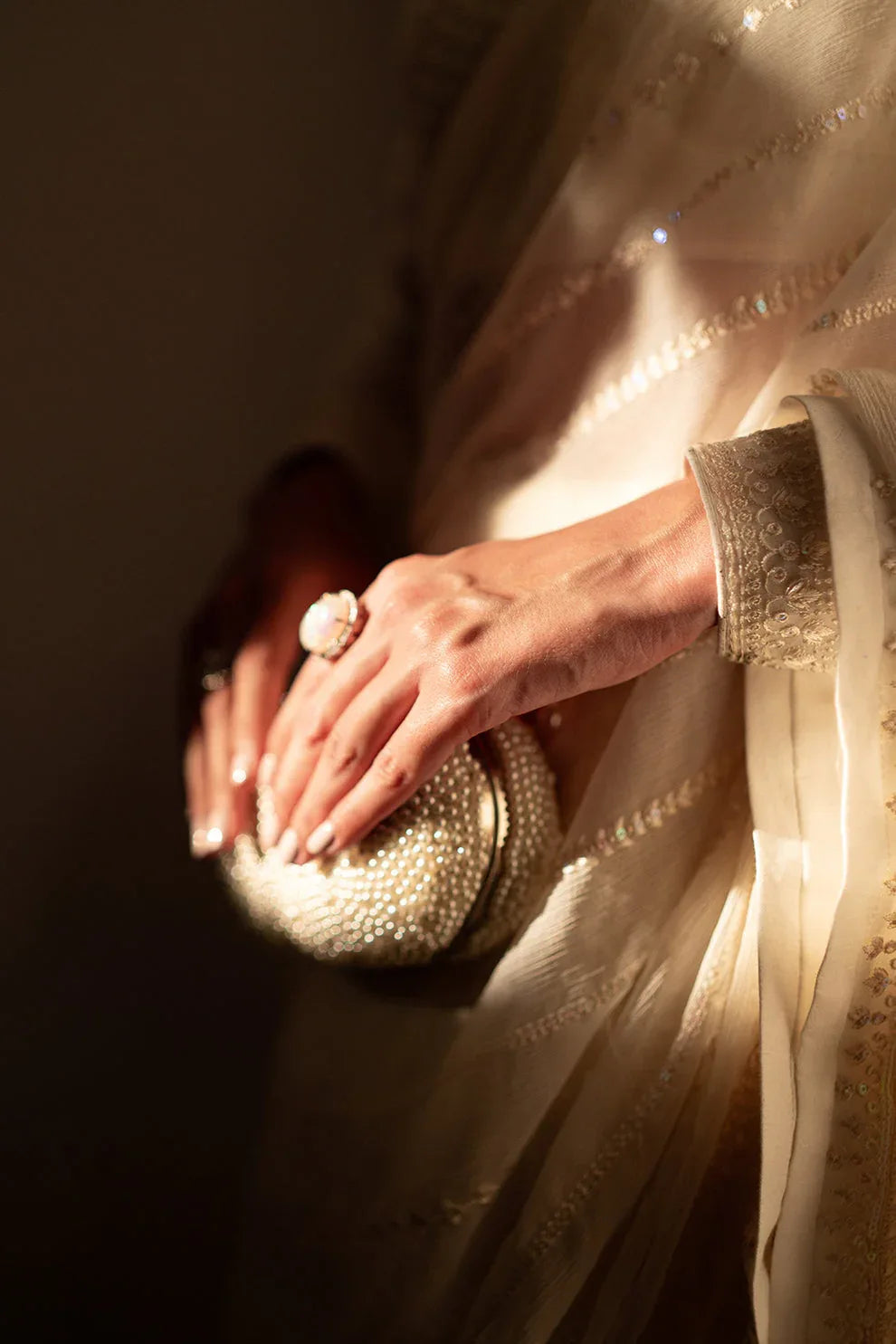 Neeshay | Dastaan Luxury Chiffon | Chandni - Aqsa Fabrics