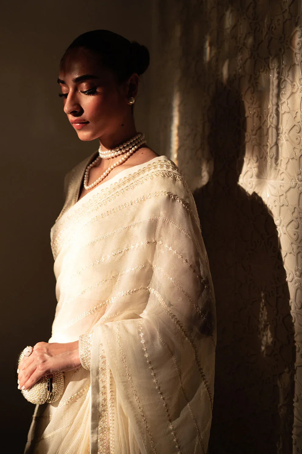 Neeshay | Dastaan Luxury Chiffon | Chandni - Aqsa Fabrics