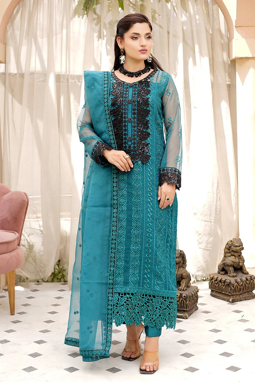 Maryams | Luxury Pret | M-1204 - Aqsa Fabrics