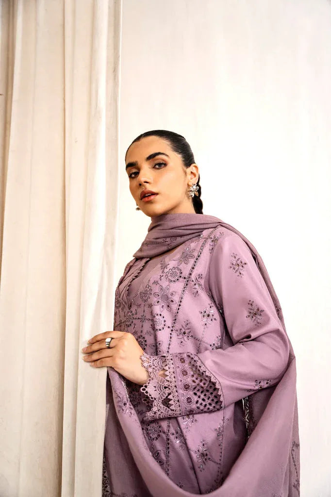 Florent | Festive Lawn 24 | FLF - 3A - Aqsa Fabrics