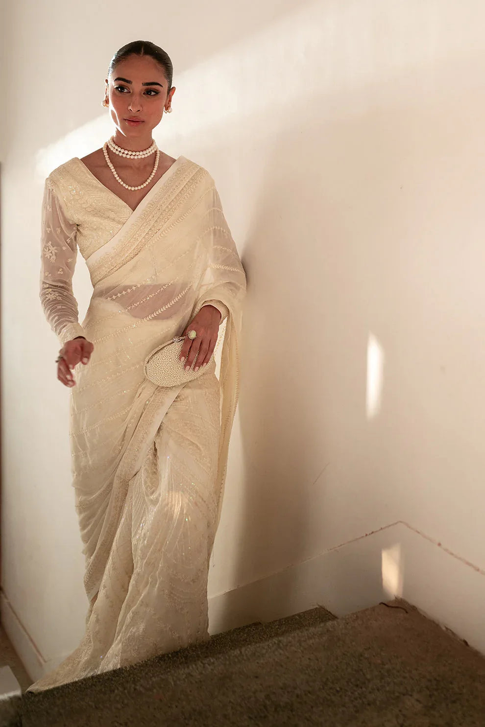 Neeshay | Dastaan Luxury Chiffon | Chandni - Aqsa Fabrics