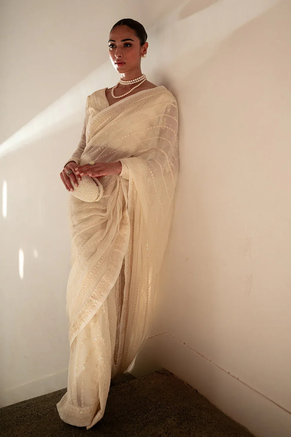 Neeshay | Dastaan Luxury Chiffon | Chandni - Aqsa Fabrics