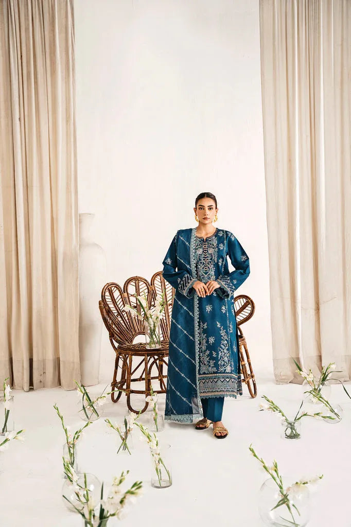 Florent | Festive Lawn 24 | FLF - 8 - Aqsa Fabrics