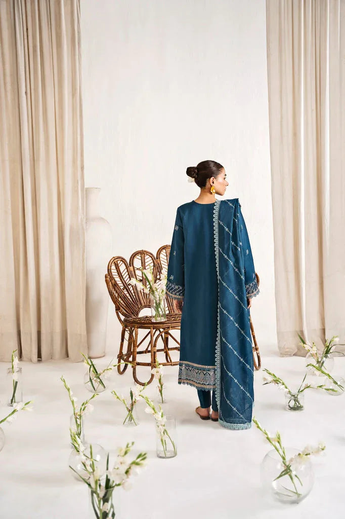 Florent | Festive Lawn 24 | FLF - 8 - Aqsa Fabrics