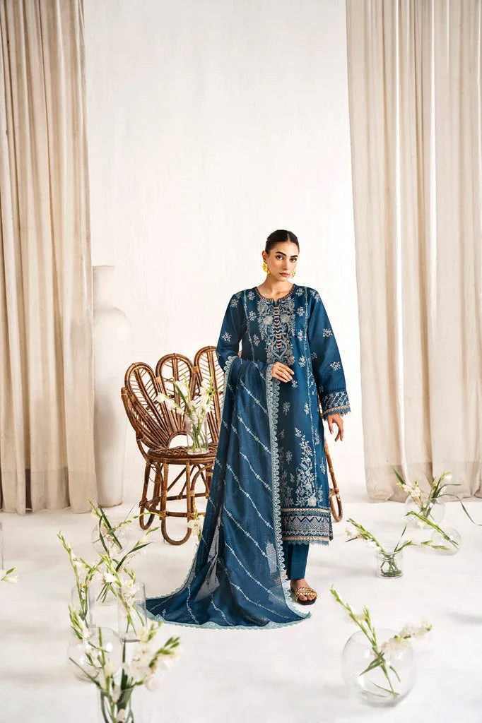 Florent | Festive Lawn 24 | FLF - 8 - Aqsa Fabrics