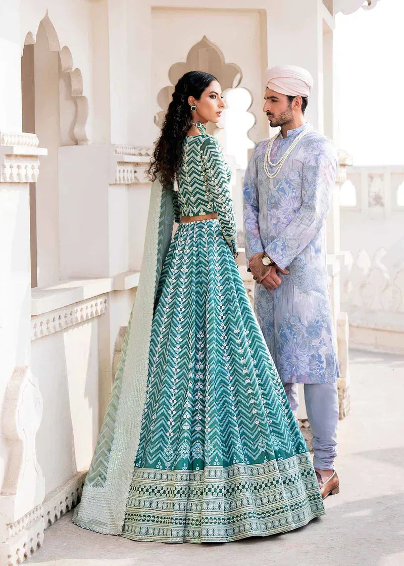 Akbar Aslam | Darbar Festive Formals | Gulrukh - Aqsa Fabrics