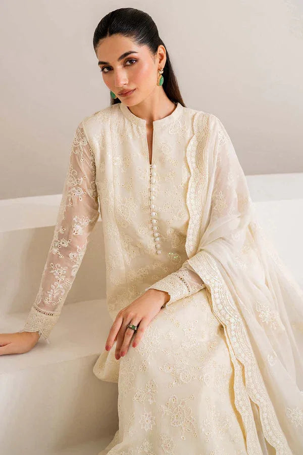 Farasha | Lumiere Formals | DOVE - Aqsa Fabrics