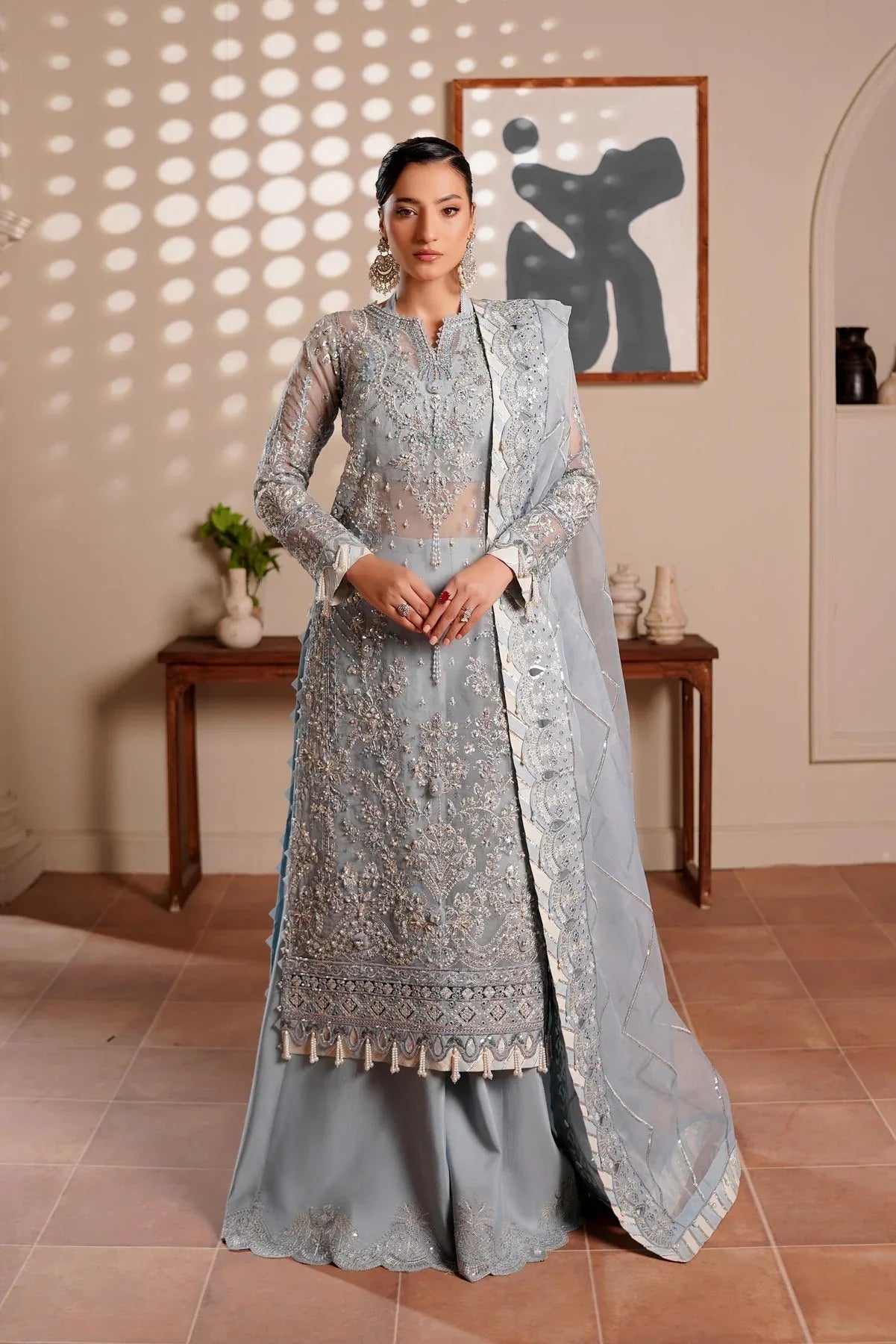 Maryams | Zeenat Luxury Formals | Zarq-ZEE-1913 - Aqsa Fabrics