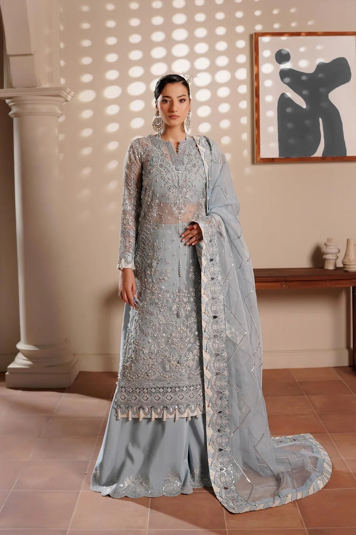 Maryams | Zeenat Luxury Formals | Zarq-ZEE-1913 - Aqsa Fabrics