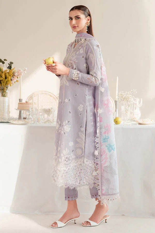 Jazmin | Iris Luxury Lawn 25 | IL'25-D06 - Aqsa Fabrics