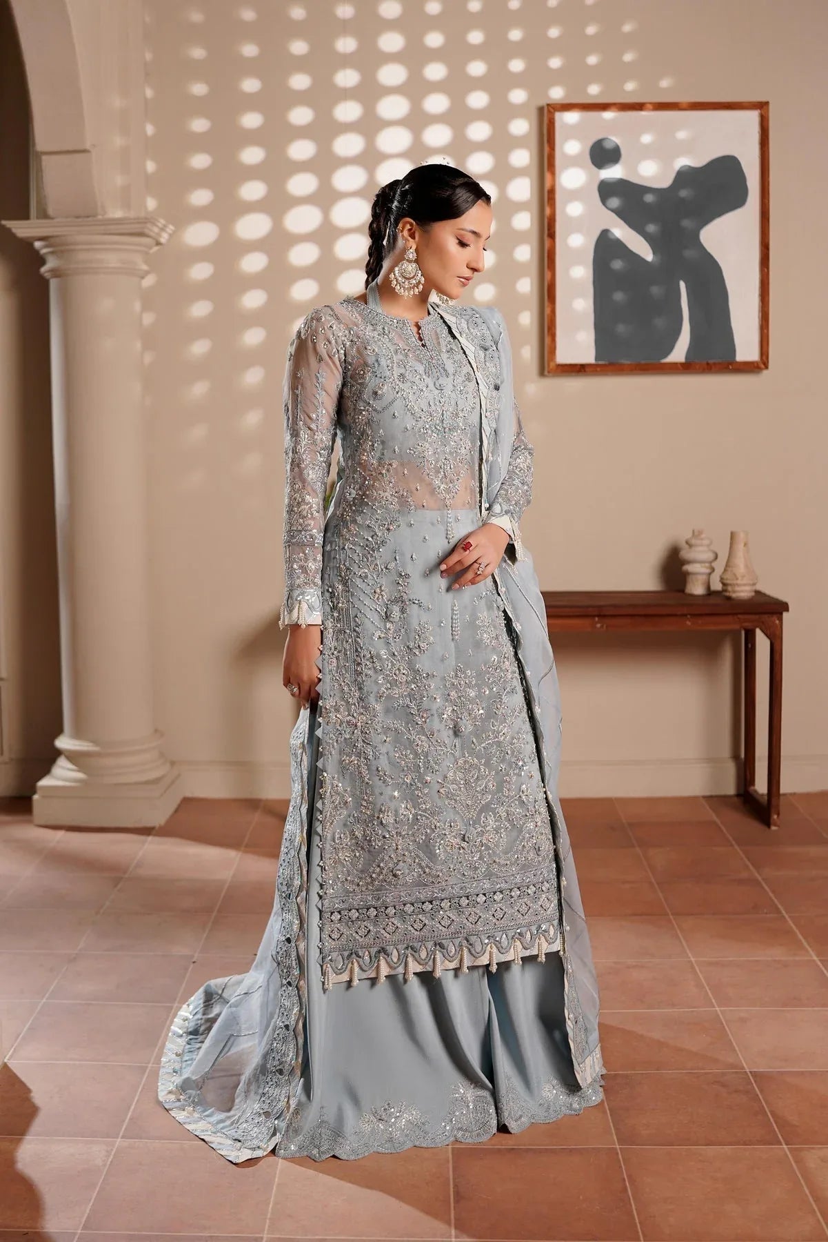 Maryams | Zeenat Luxury Formals | Zarq-ZEE-1913 - Aqsa Fabrics