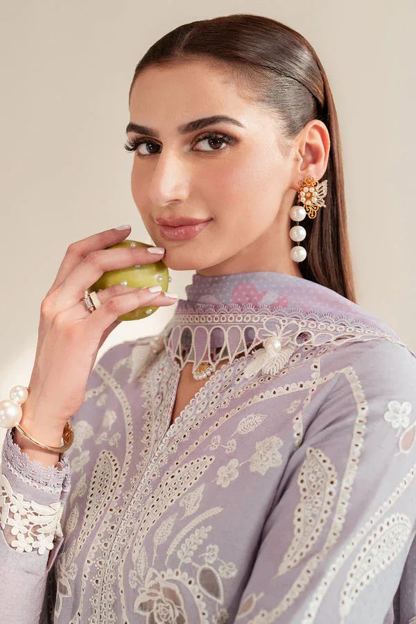 Jazmin | Iris Luxury Lawn 25 | IL'25-D06 - Aqsa Fabrics