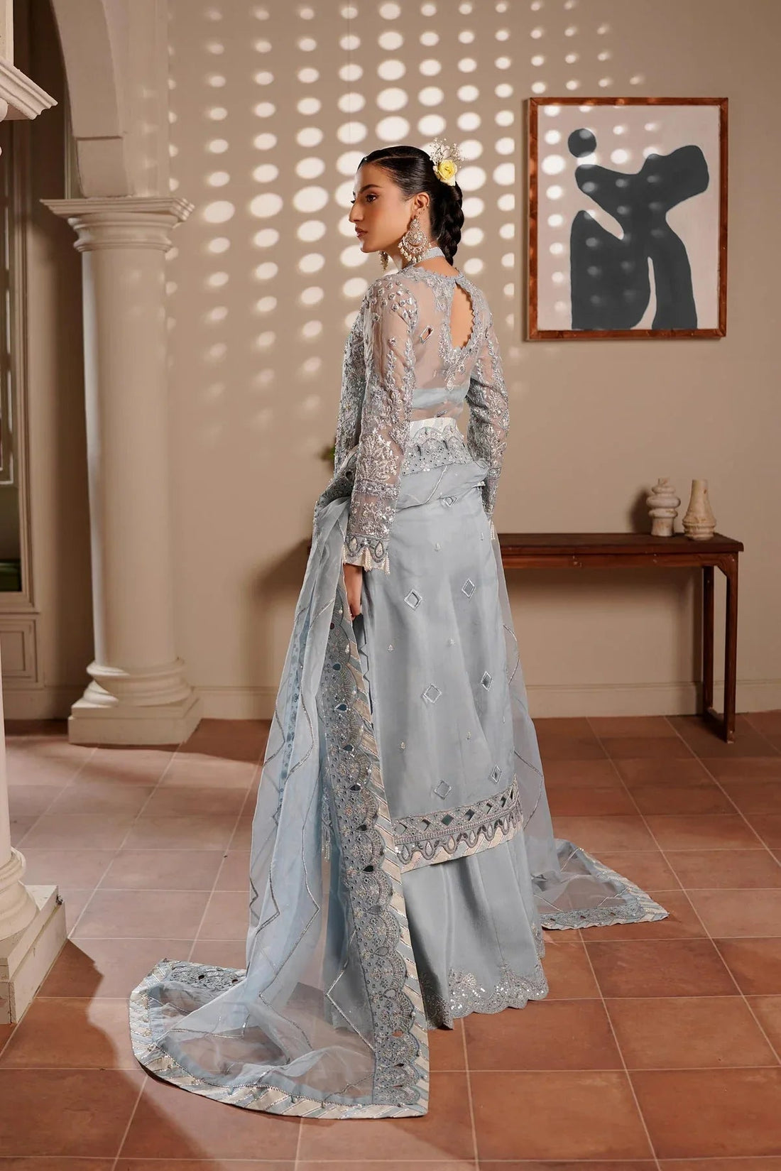 Maryams | Zeenat Luxury Formals | Zarq-ZEE-1913 - Aqsa Fabrics
