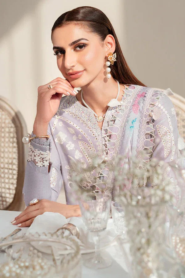 Jazmin | Iris Luxury Lawn 25 | IL'25-D06 - Aqsa Fabrics
