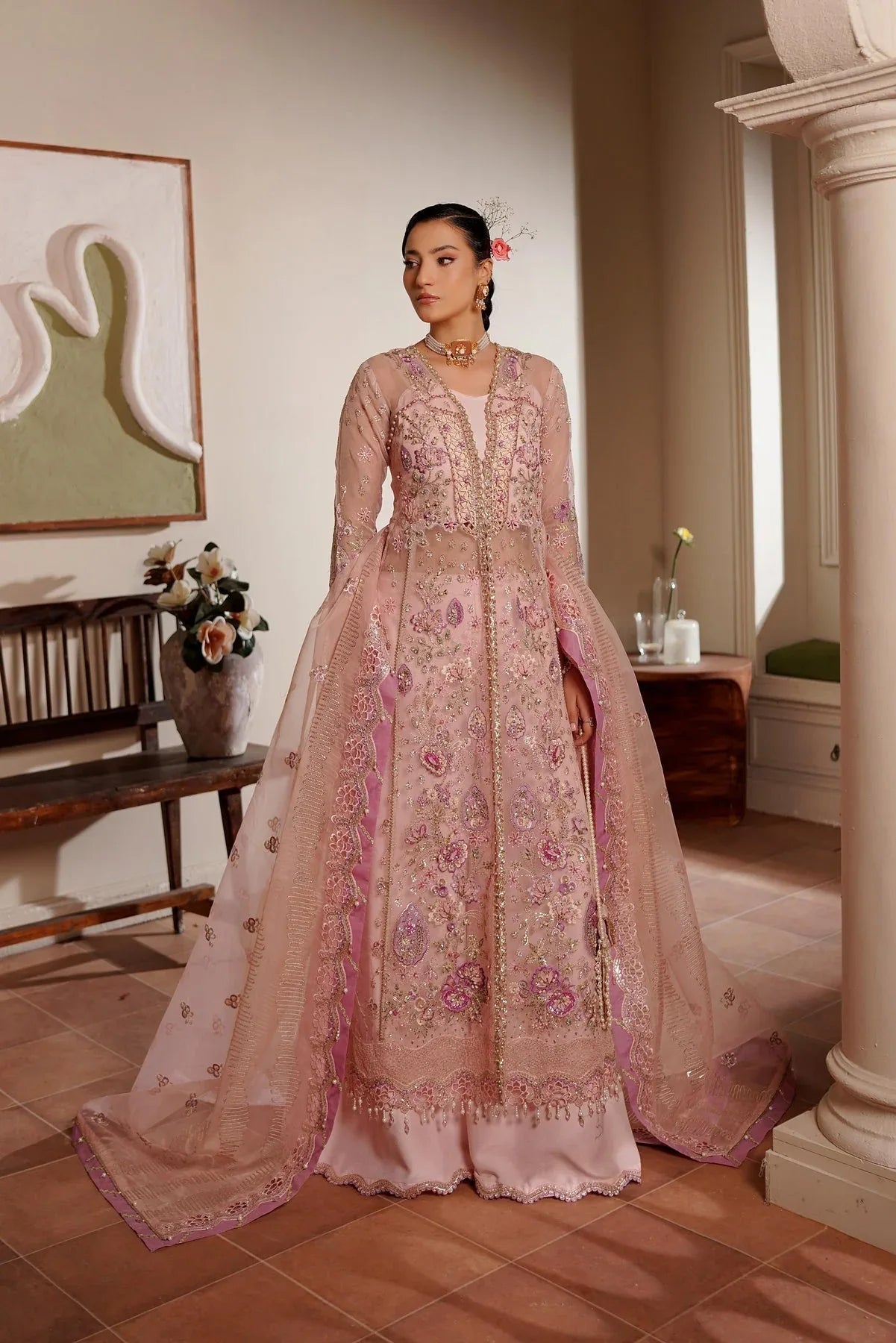 Maryams | Zeenat Luxury Formals | Sunehri-ZEE-1914 - Aqsa Fabrics