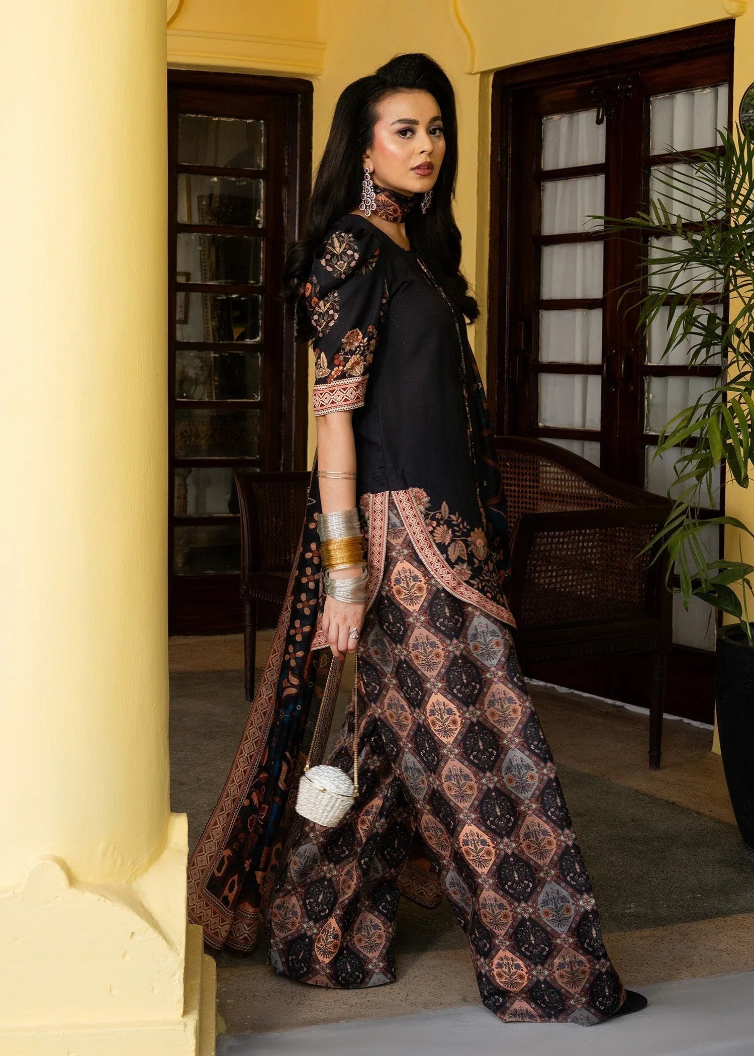 Maria Osama Khan | Retro Lawn 25 | Nazia - Aqsa Fabrics