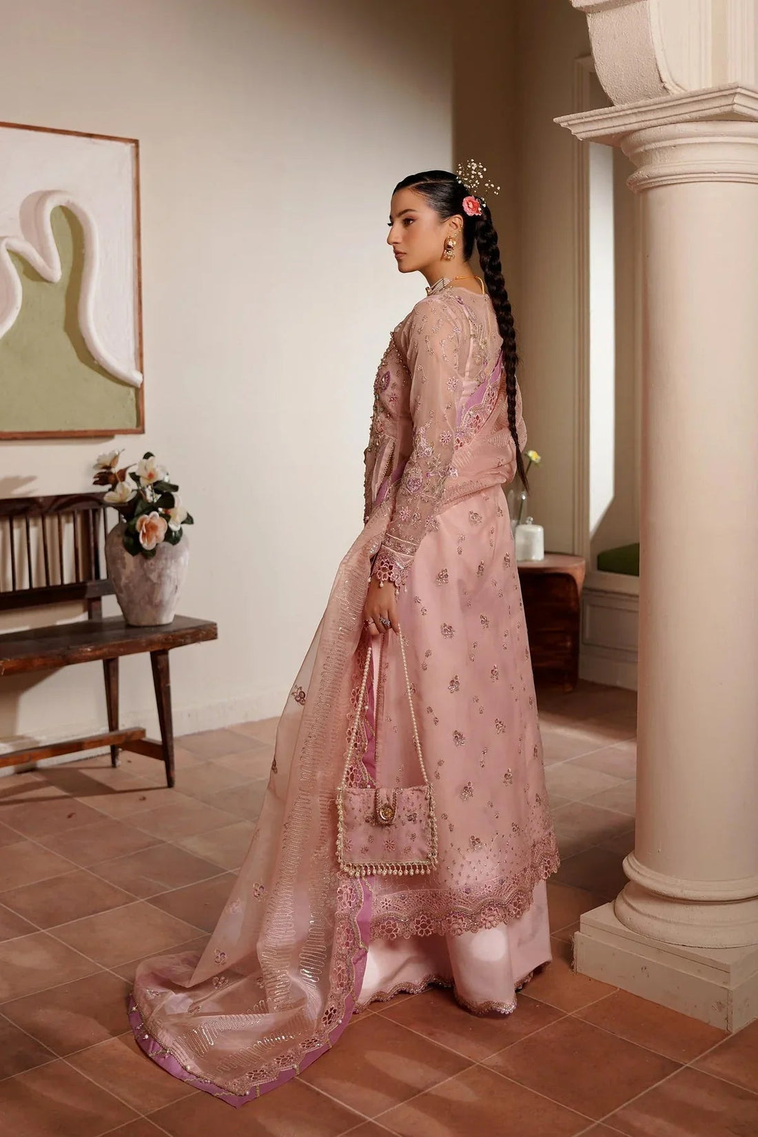 Maryams | Zeenat Luxury Formals | Sunehri-ZEE-1914 - Aqsa Fabrics