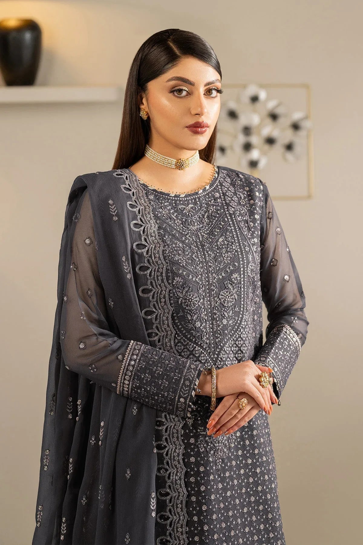 Alizeh | Formals Wear | AF-CH-2189-Akoya - Aqsa Fabrics