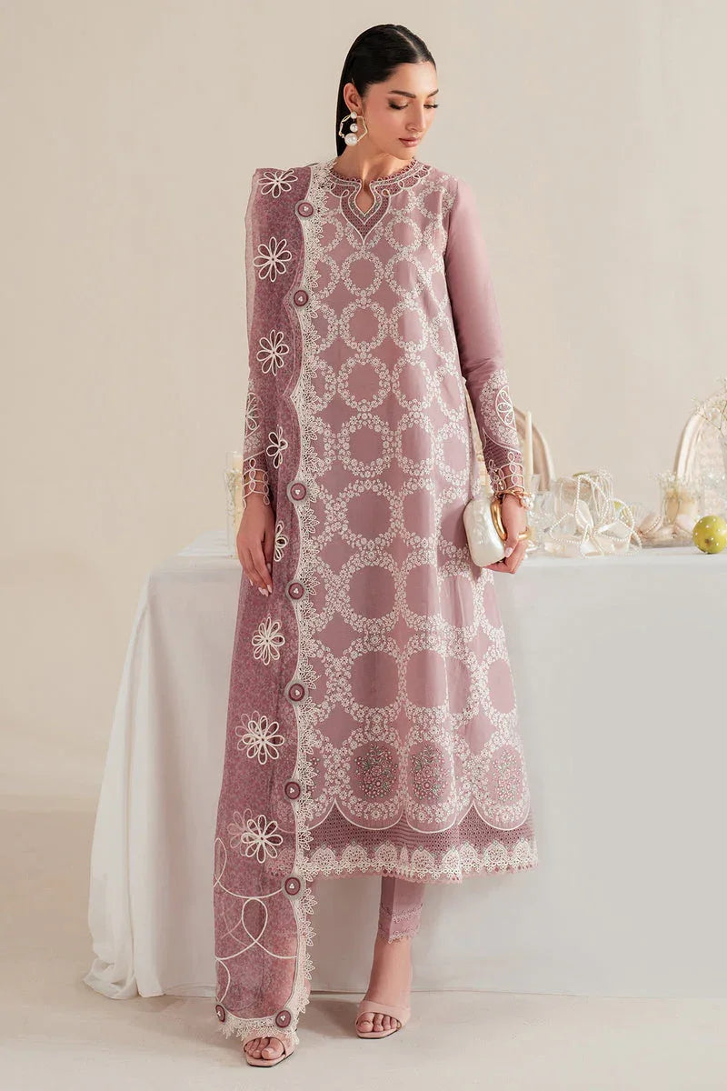Jazmin | Iris Luxury Lawn 25 | IL'25-D10 - Aqsa Fabrics