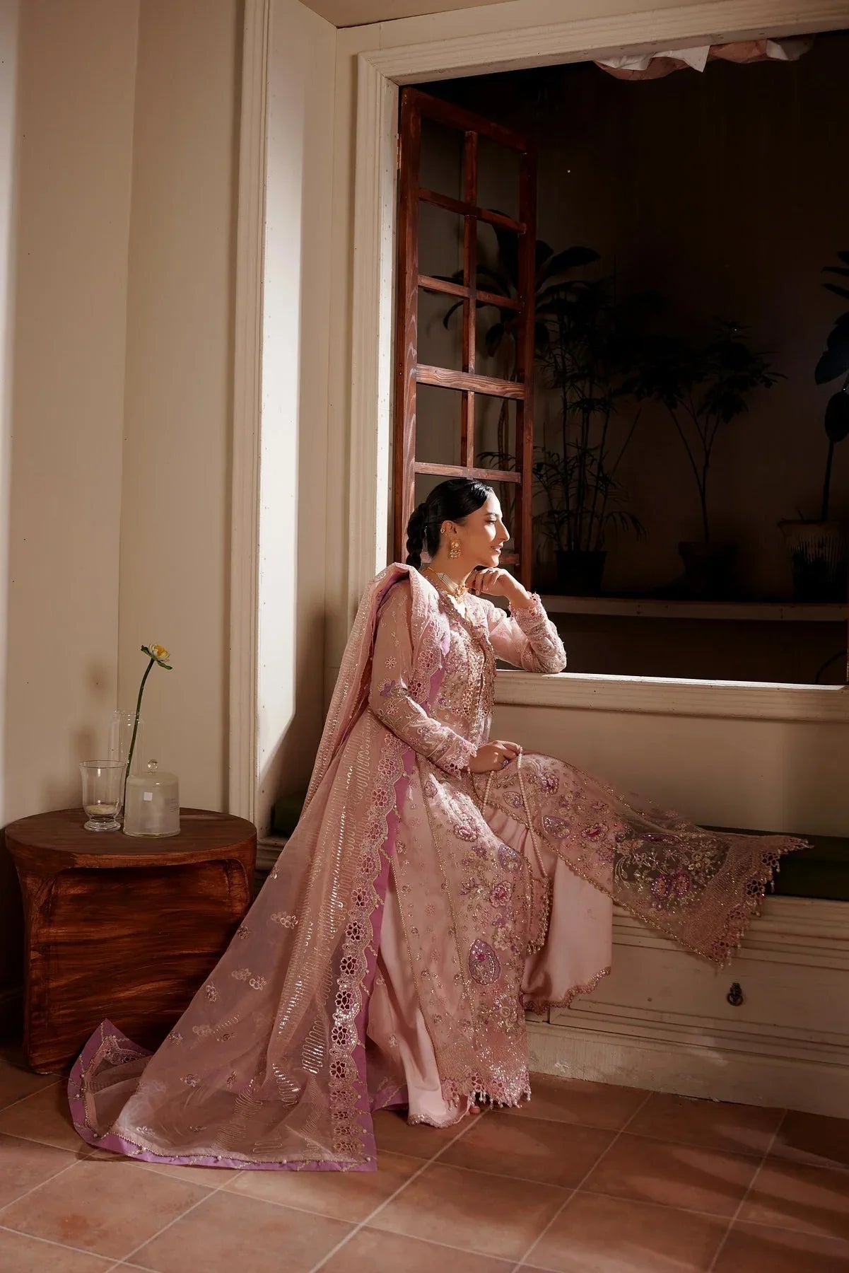 Maryams | Zeenat Luxury Formals | Sunehri-ZEE-1914 - Aqsa Fabrics