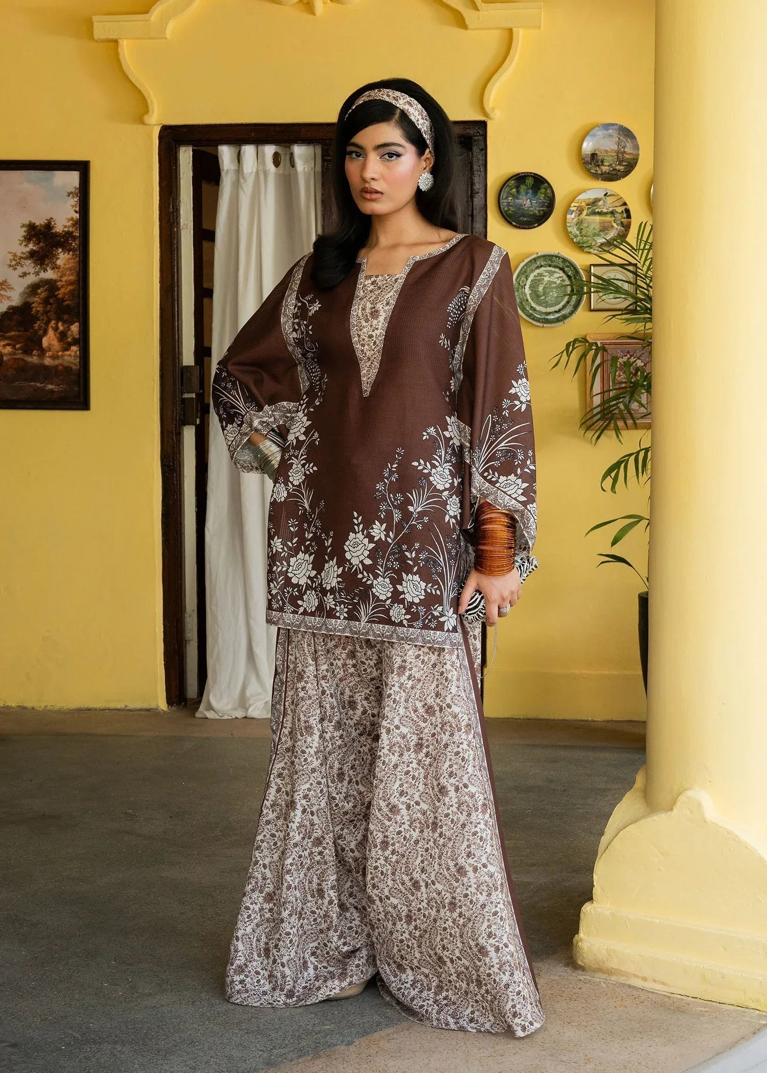 Maria Osama Khan | Retro Lawn 25 | Laleen - Aqsa Fabrics