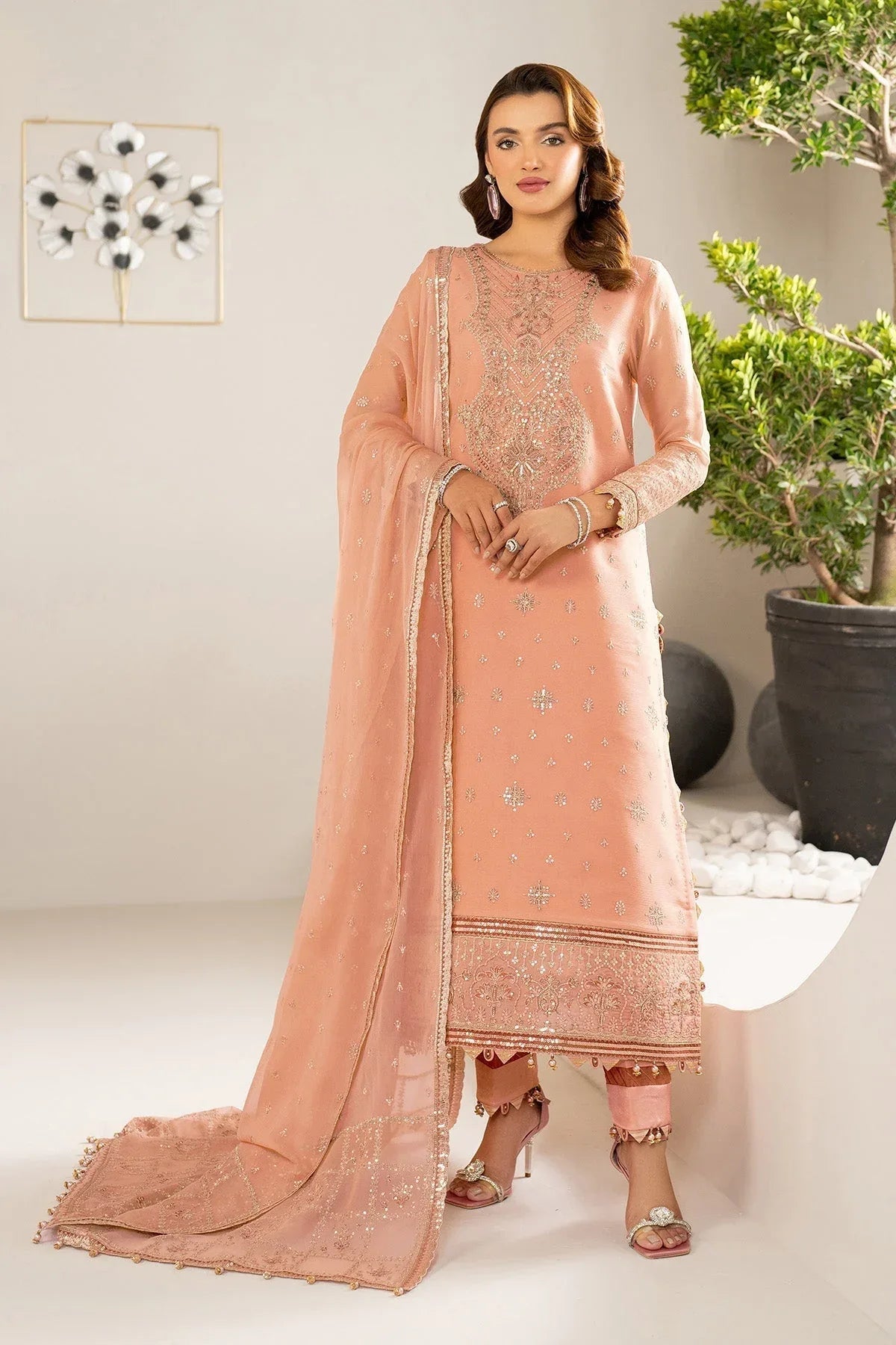 Alizeh | Formals Wear | AF-CH-2189-Ransia - Aqsa Fabrics