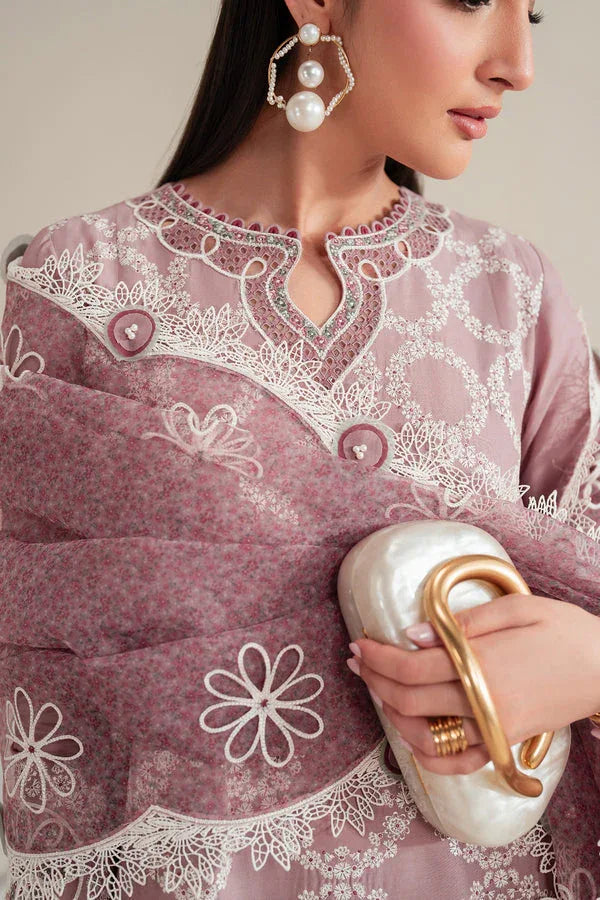 Jazmin | Iris Luxury Lawn 25 | IL'25-D10 - Aqsa Fabrics