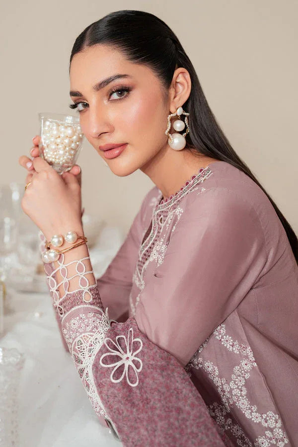 Jazmin | Iris Luxury Lawn 25 | IL'25-D10 - Aqsa Fabrics