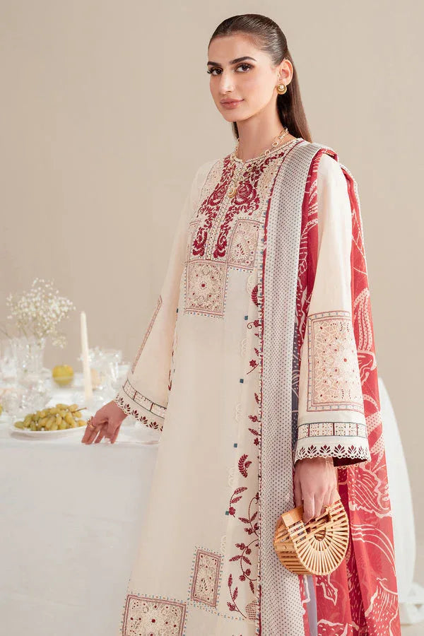 Jazmin | Iris Luxury Lawn 25 | IL'25-D02 - Aqsa Fabrics
