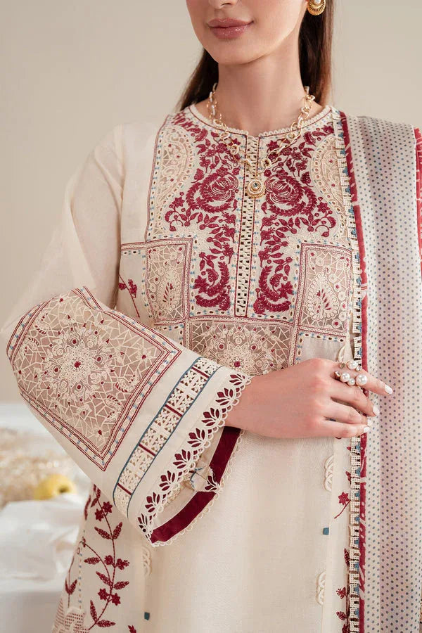 Jazmin | Iris Luxury Lawn 25 | IL'25-D02 - Aqsa Fabrics
