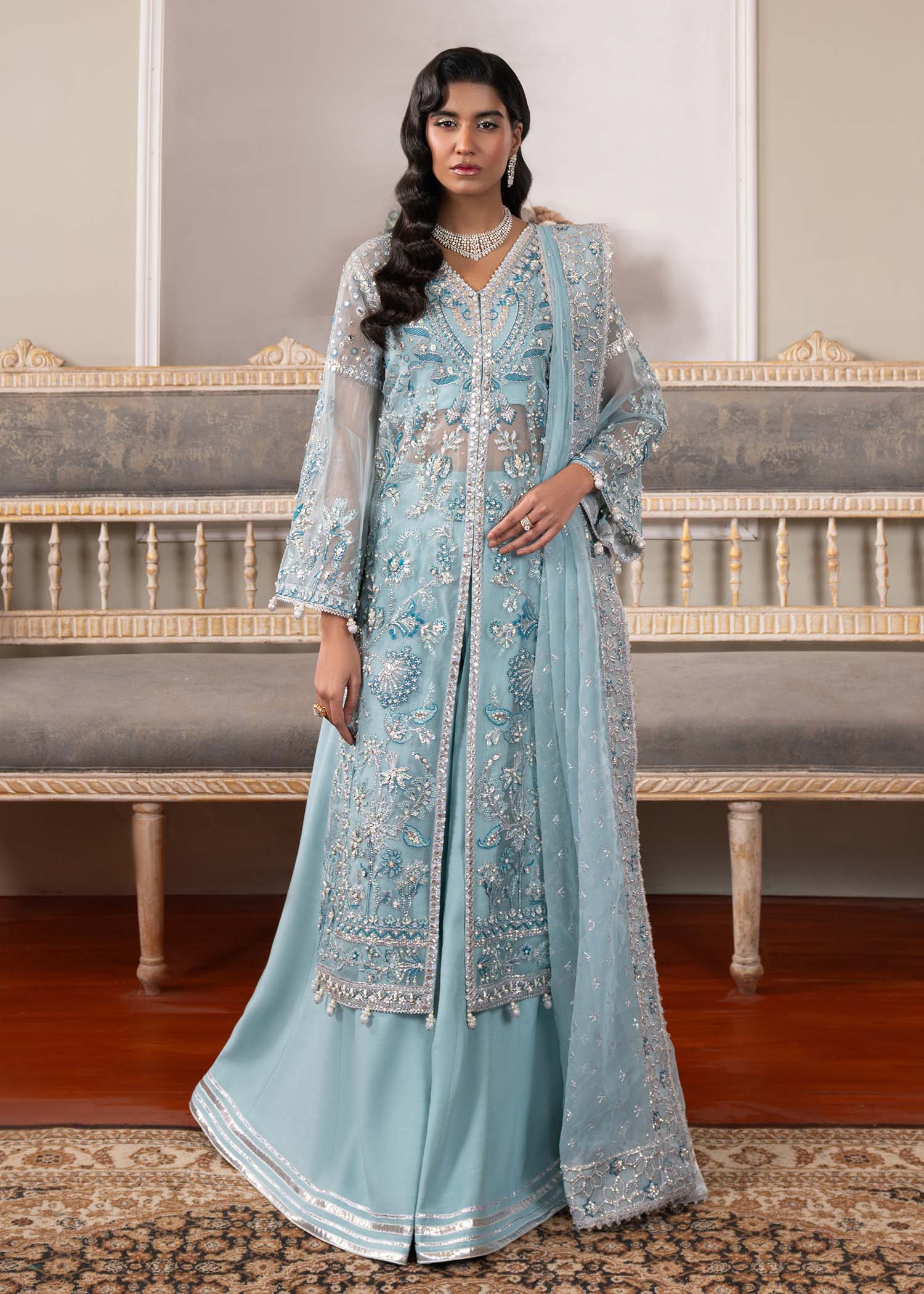 Dastoor | Airah Festive 25 | Starlight - Aqsa Fabrics