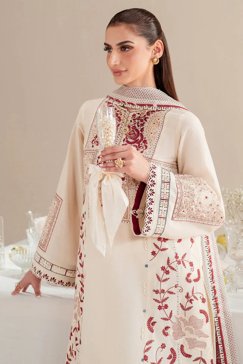 Jazmin | Iris Luxury Lawn 25 | IL'25-D02 - Aqsa Fabrics
