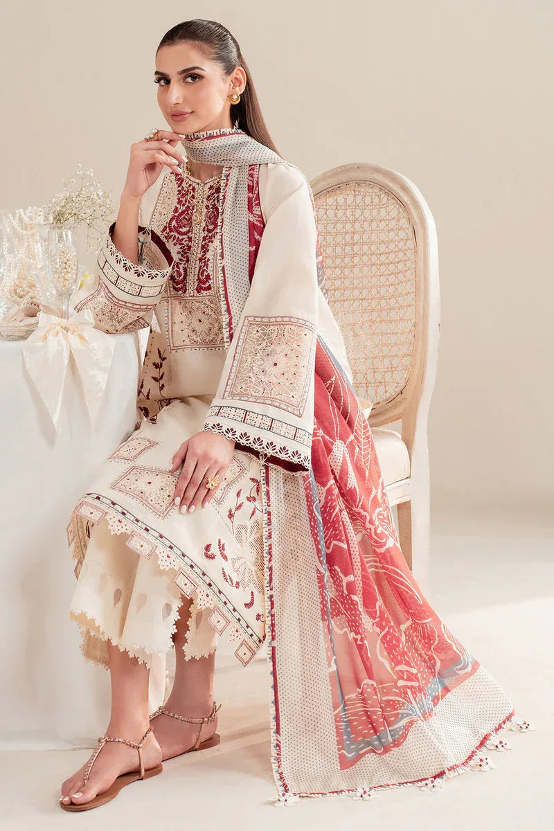 Jazmin | Iris Luxury Lawn 25 | IL'25-D02 - Aqsa Fabrics
