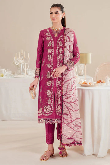 Jazmin | Iris Luxury Lawn 25 | IL'25-D05 - Aqsa Fabrics