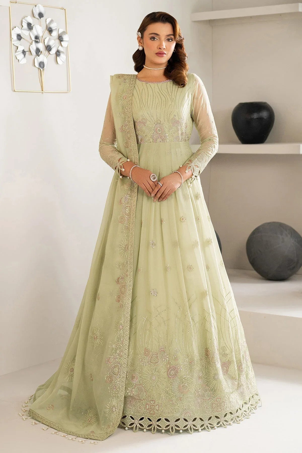 Alizeh | Formals Wear | AF-CH-2189-Zenel - Aqsa Fabrics