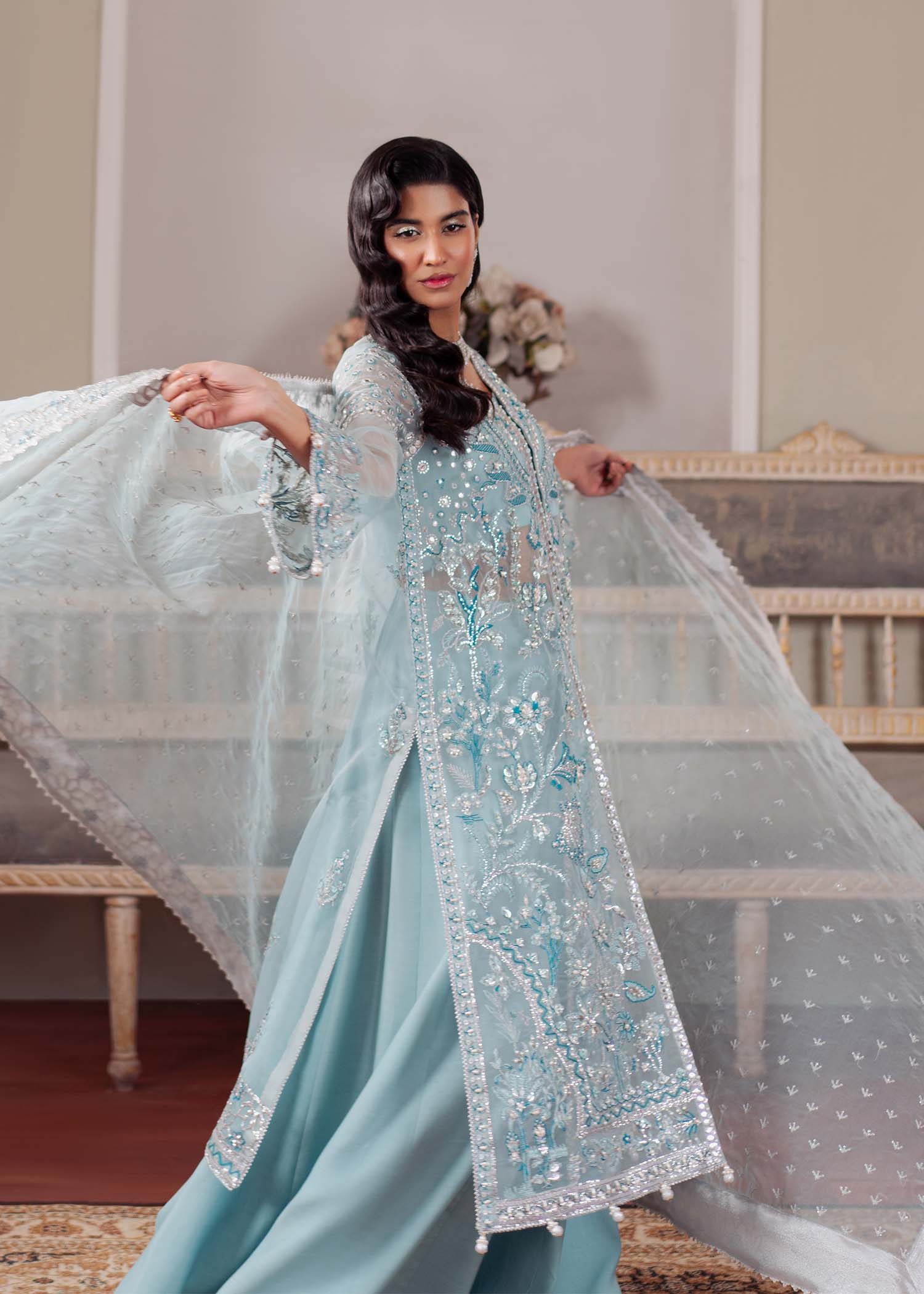 Dastoor | Airah Festive 25 | Starlight - Aqsa Fabrics