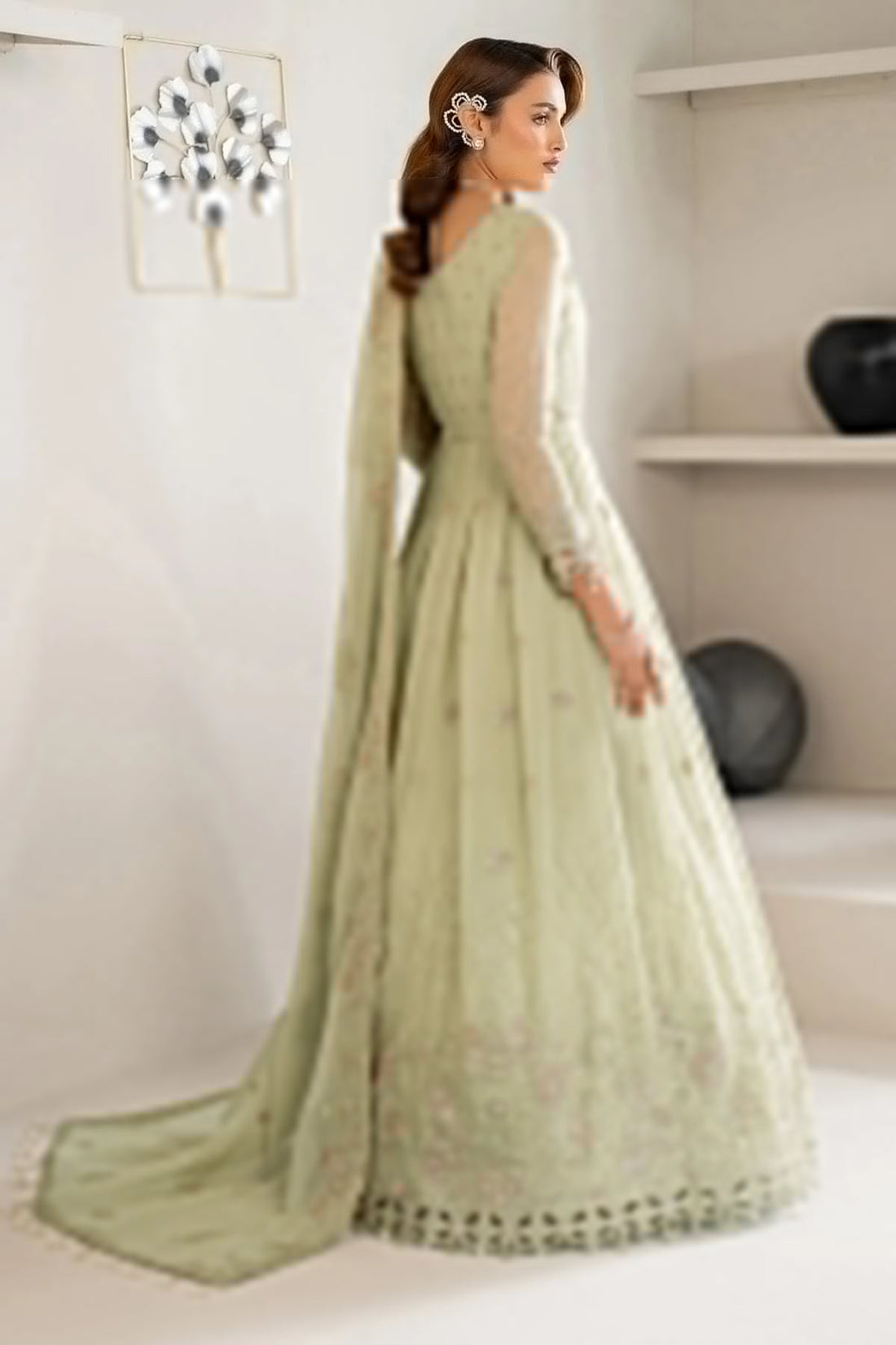 Alizeh | Formals Wear | AF-CH-2189-Zenel - Aqsa Fabrics
