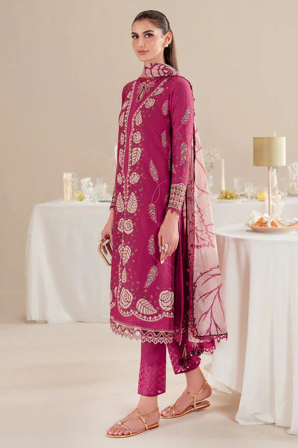 Jazmin | Iris Luxury Lawn 25 | IL'25-D05 - Aqsa Fabrics