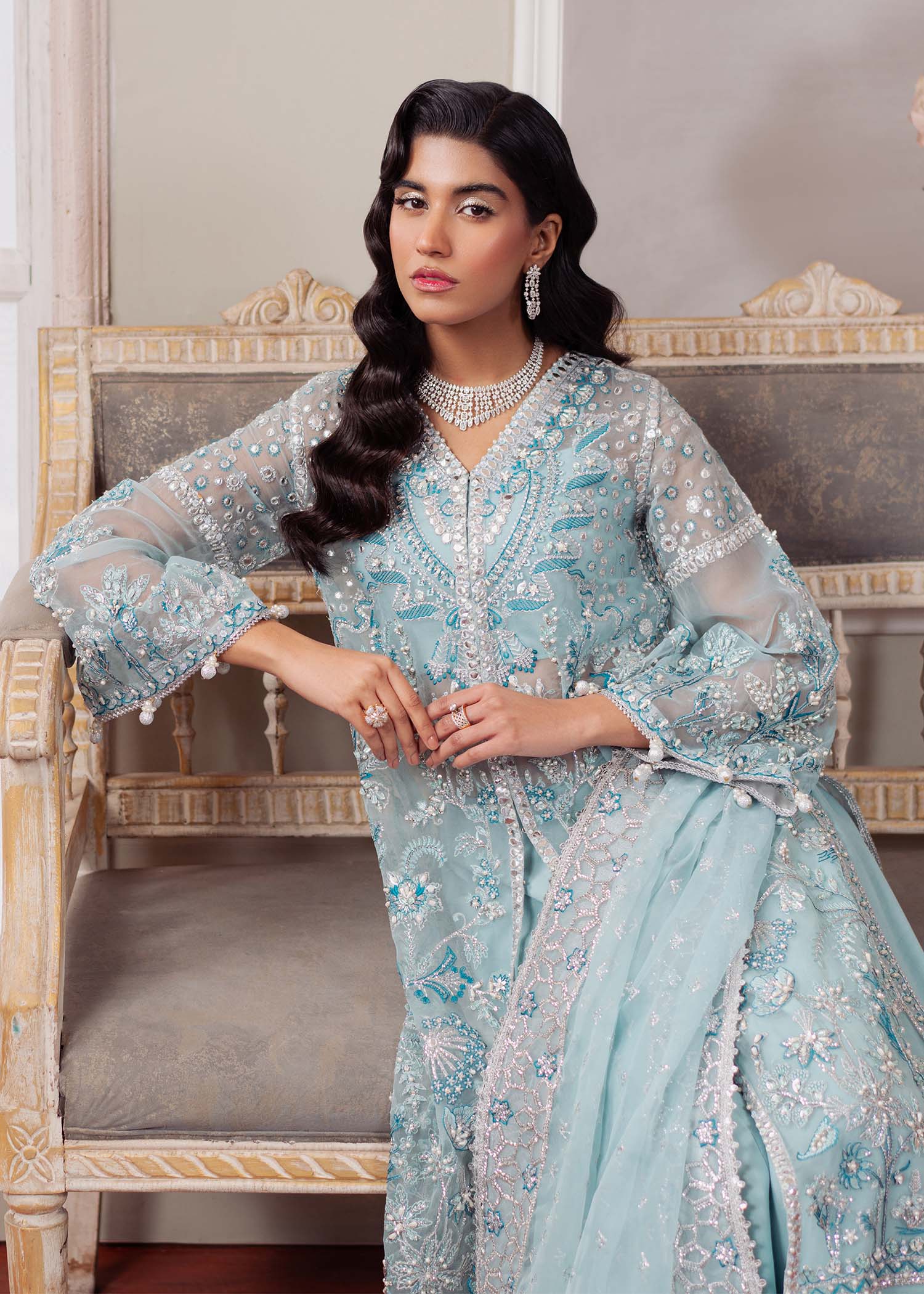 Dastoor | Airah Festive 25 | Starlight - Aqsa Fabrics