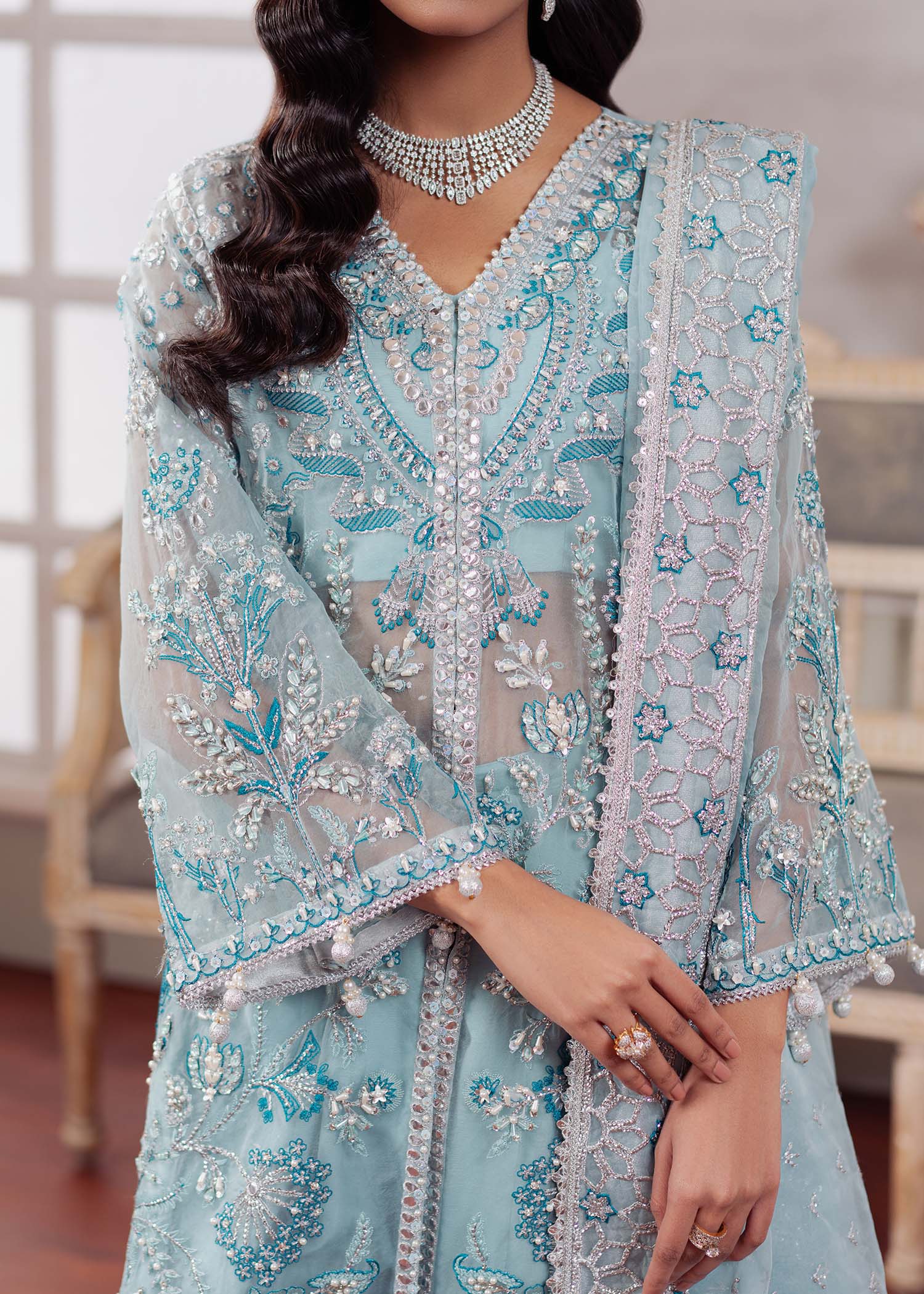 Dastoor | Airah Festive 25 | Starlight - Aqsa Fabrics